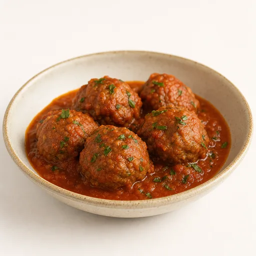Albóndigas sin pan rallado (con harina de almendra)