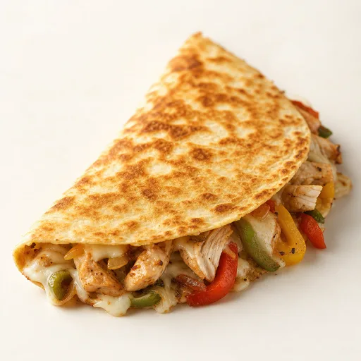 Quesadilla con tortilla baja en carbohidratos