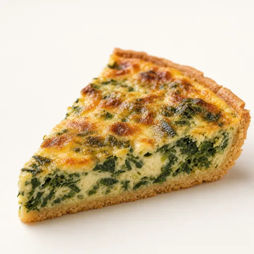 Quiche sin masa o con base de harina de almendras